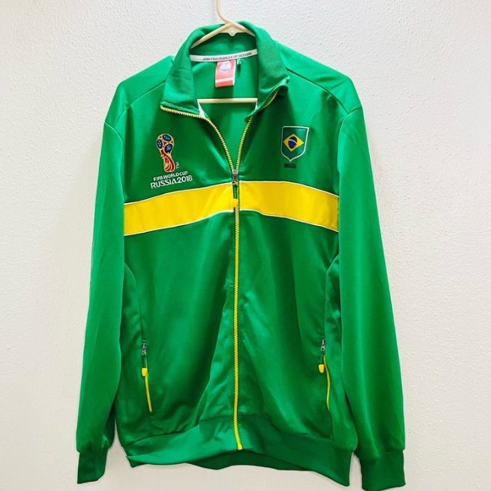FIFA World Cup Russia 2018 Brazil track jacket